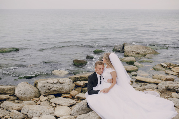 wedding day in odessa - Foto, afbeelding