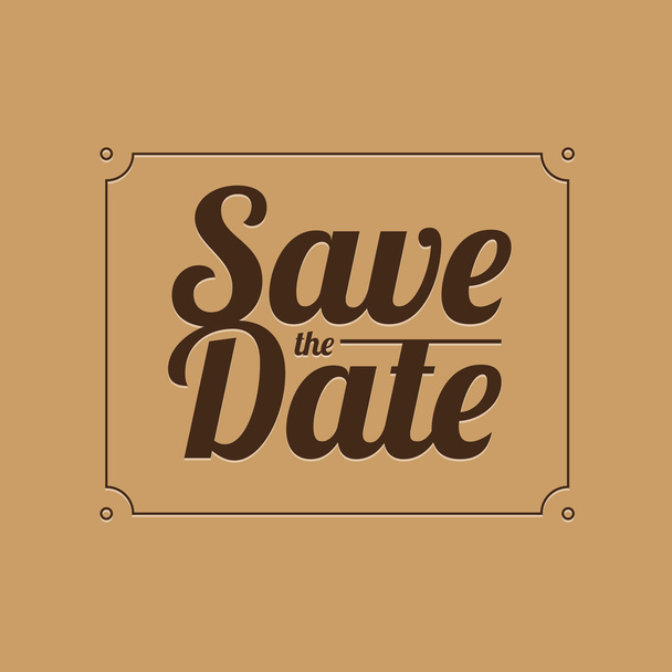 Save the date vector - Vector, Image