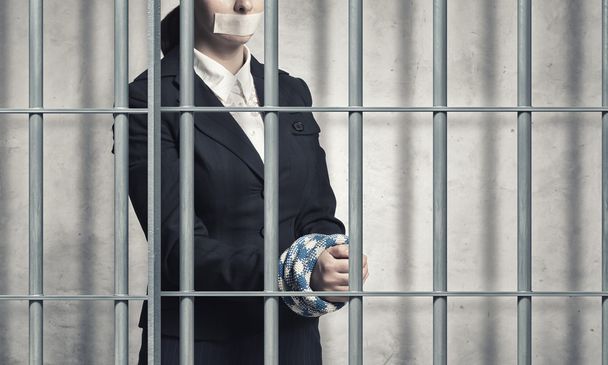 Woman prisoned in ward - Photo, Image