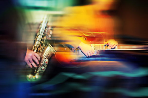 Instrumentos básicos de jazz
 - Foto, Imagen