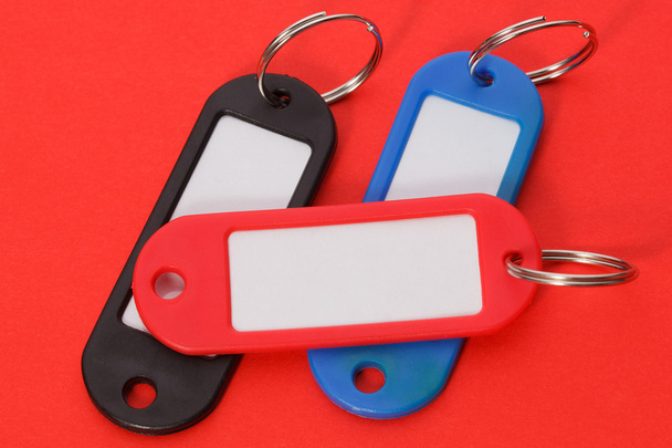 Collection of a colourful key fobs  - Photo, Image