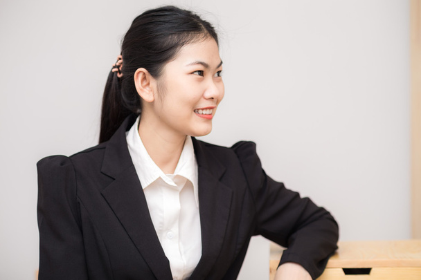Portret kobiety piękne ubrany młody azjatycki biznes - Zdjęcie, obraz