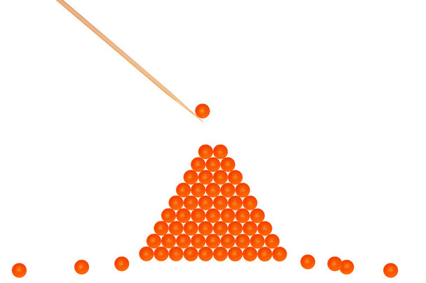 Pyramida červené bobule - Fotografie, Obrázek