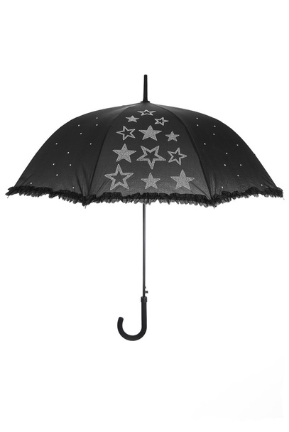 black umbrella isolated - Photo, Image