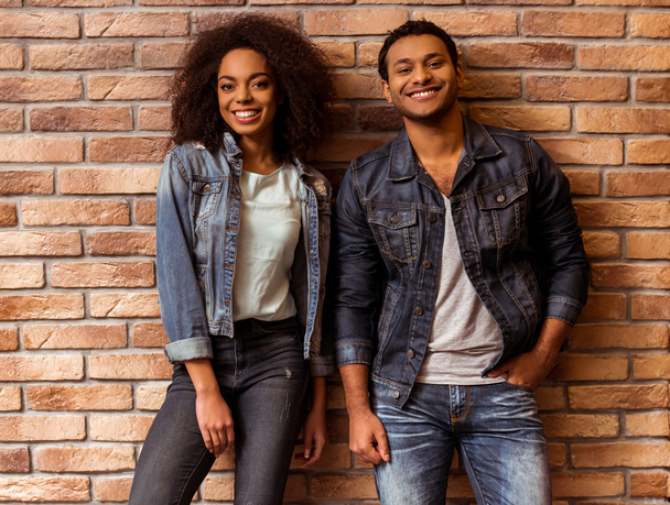 Attractive Afro-American couple - Photo, Image