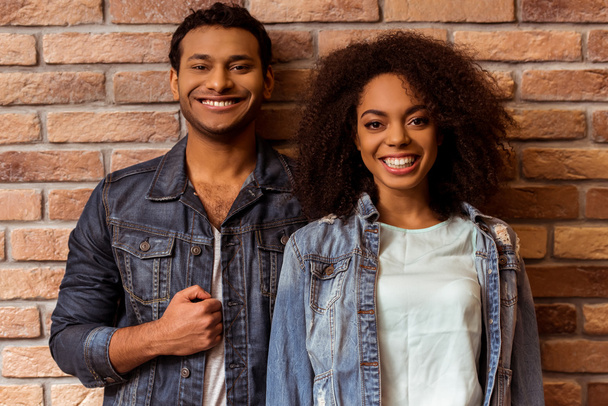 Attractive Afro-American couple - Photo, image