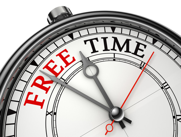 ρολόι έννοια του ελεύθερου χρόνου - Φωτογραφία, εικόνα
