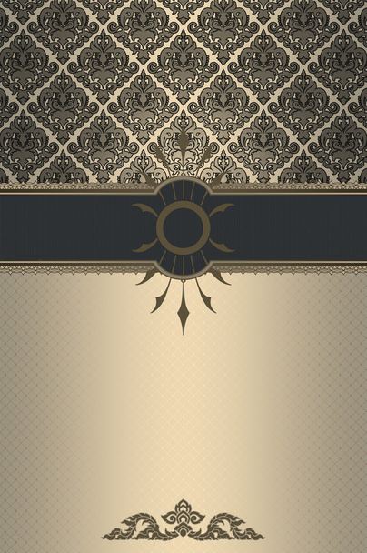Decorative vintage background with patterns. - Foto, immagini