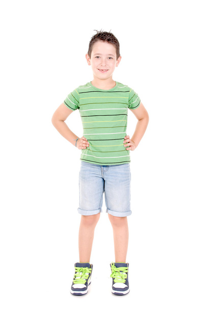 little boy posing - Фото, изображение