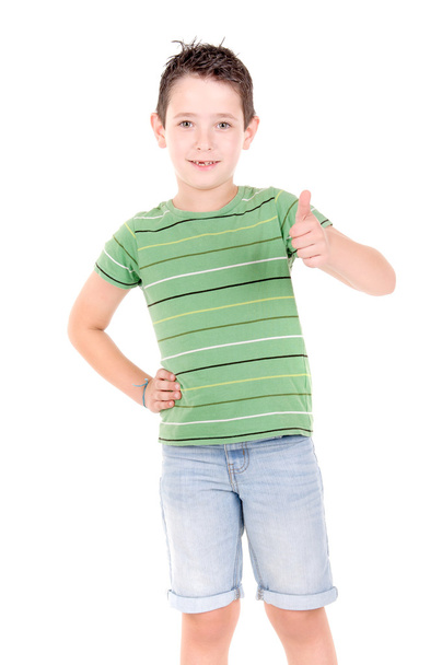 little boy posing - Foto, afbeelding