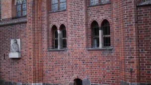 Schloss des Deutschen Ordens in Marienburg, Polen - Filmmaterial, Video
