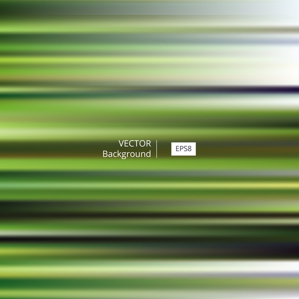 Fondo rayado y borroso verde abstracto
 - Vector, imagen