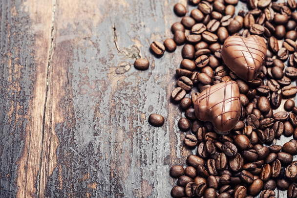 Kaffee und Schokolade - Foto, Bild