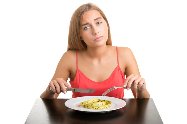 Woman on a Diet - Photo, Image