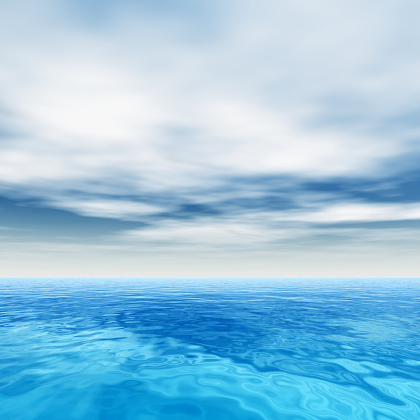 Meeres- oder Ozeanwasserwellen - Foto, Bild