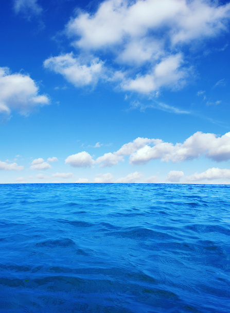 eau de mer bleue
 - Photo, image
