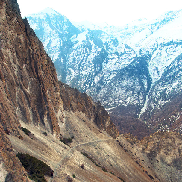 Veduta delle montagne dell'Himalaya
 - Foto, immagini