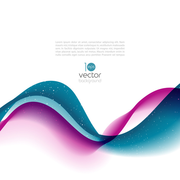Abstract motion  wave illustration - Vector, afbeelding