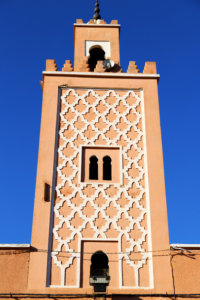    africa minaret and the     sky - Photo, Image