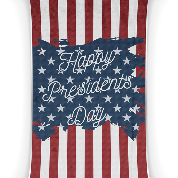 Presidents Day United States of America Flag - Vektor, obrázek