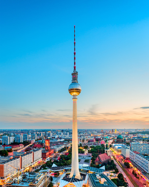 Berlijn Duitsland Skyline - Foto, afbeelding