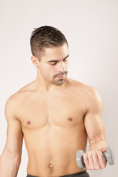 Muscular beautiful guy model - Valokuva, kuva