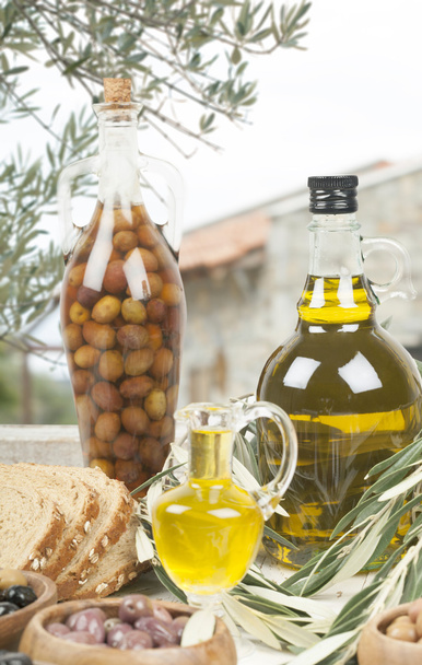 листья, продукты питания, масло, оливковое масло, здоровье
 - Фото, изображение