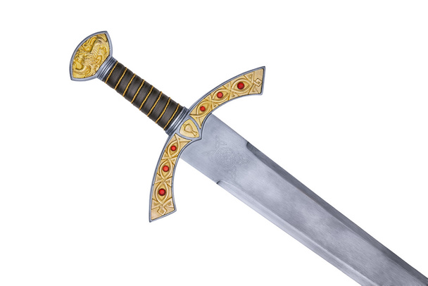 Sword isolated on white - Photo, Image