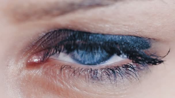 tmavě modré oko - Záběry, video