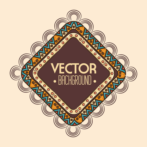 bohemian background design - Vektor, obrázek