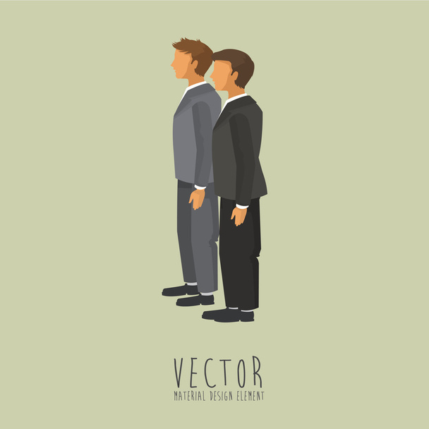 Diseño de iconos para empresarios
 - Vector, Imagen