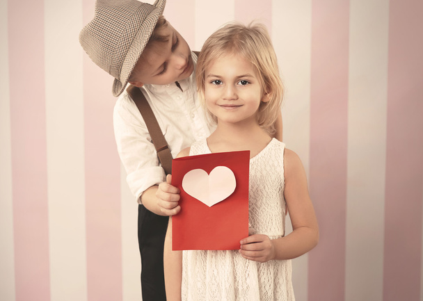 Valentine's card from beloved boyfriend - Zdjęcie, obraz
