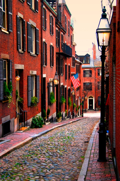 Beacon Hill, Boston, Amerikai Egyesült Államok - Fotó, kép