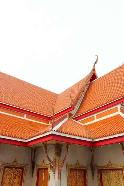 Buddhist church roof - Photo, Image