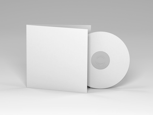 Blank CD with cover - Photo, Image