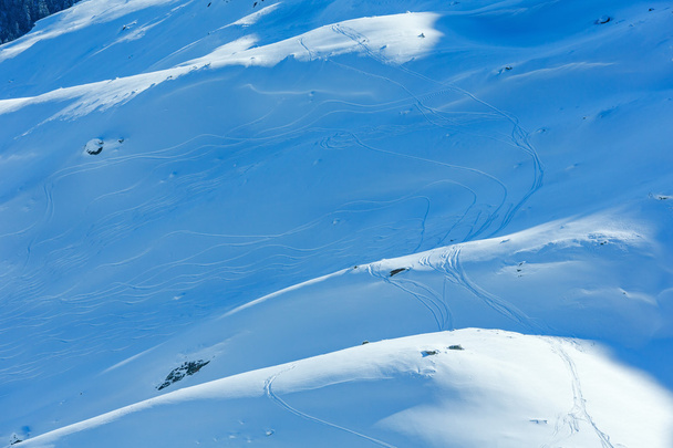 Winter mountain landscape  (Austria). - Foto, Imagem