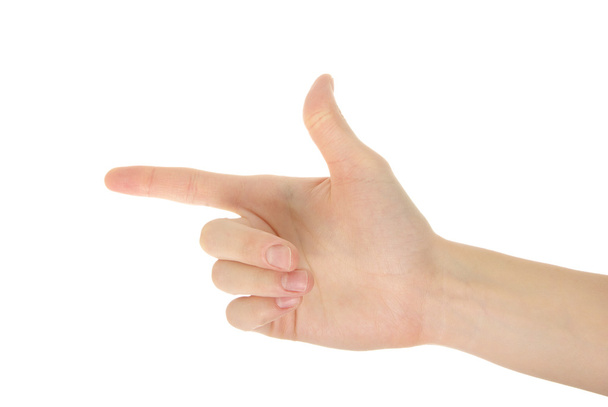 human hand gesturing - Φωτογραφία, εικόνα