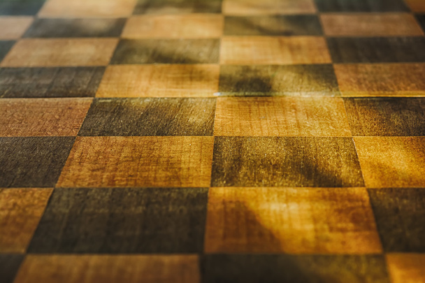 Placa de xadrez de madeira
 - Foto, Imagem