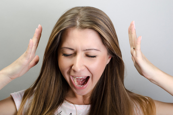 Сердиться жінка кричала
 - Фото, зображення