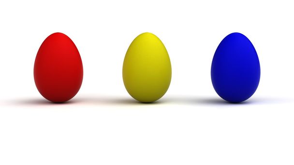 Цветное пасхальное яйцо
 - Фото, изображение