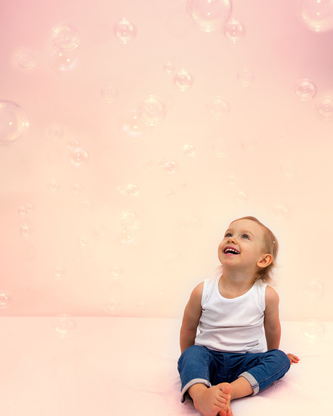 soap bubbles fun - Photo, Image
