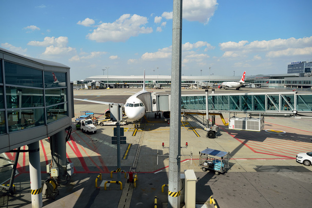 International airport of Prague - Foto, Bild