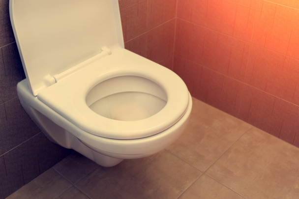White toilet bowl - Zdjęcie, obraz