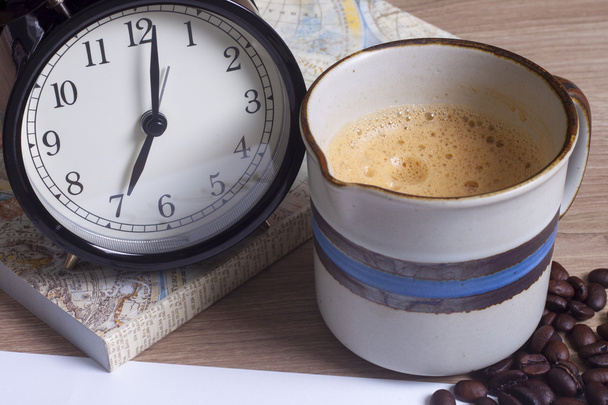 Kávé idő személyi notebook - Fotó, kép