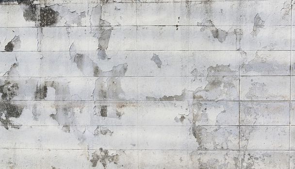 Vieux peeling peinture mur de briques grunge et sale
 - Photo, image