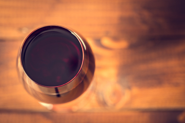 glass of fine red wine - Fotoğraf, Görsel