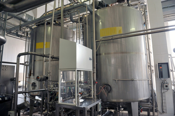 Maschinen für die Milchindustrie - Foto, Bild