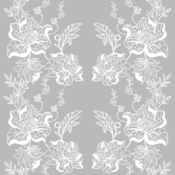 vector abstracto patrón sin costura con flores
. - Vector, Imagen