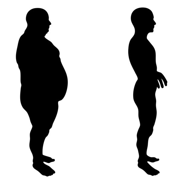 Slim fit diéta, izmos, fiatal férfi - Fotó, kép