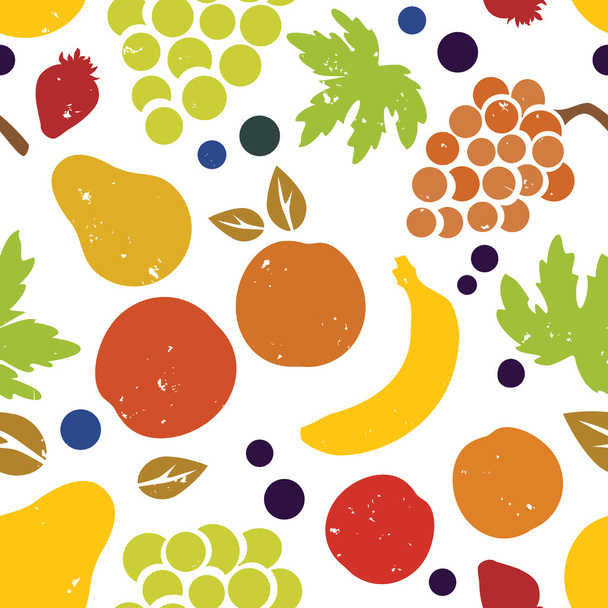 Fruit_colored - Vettoriali, immagini
